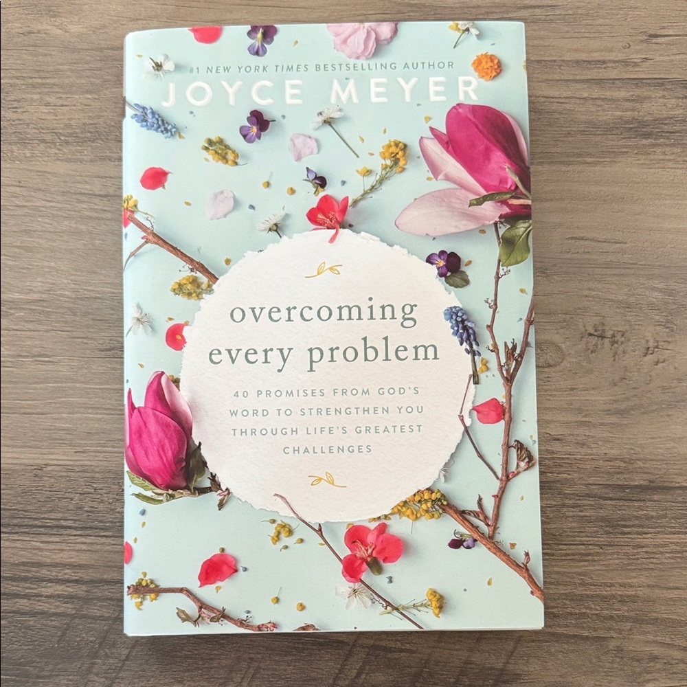 Joyce Meyer 'Overcoming Every Problem' Book - Multicolor Cover